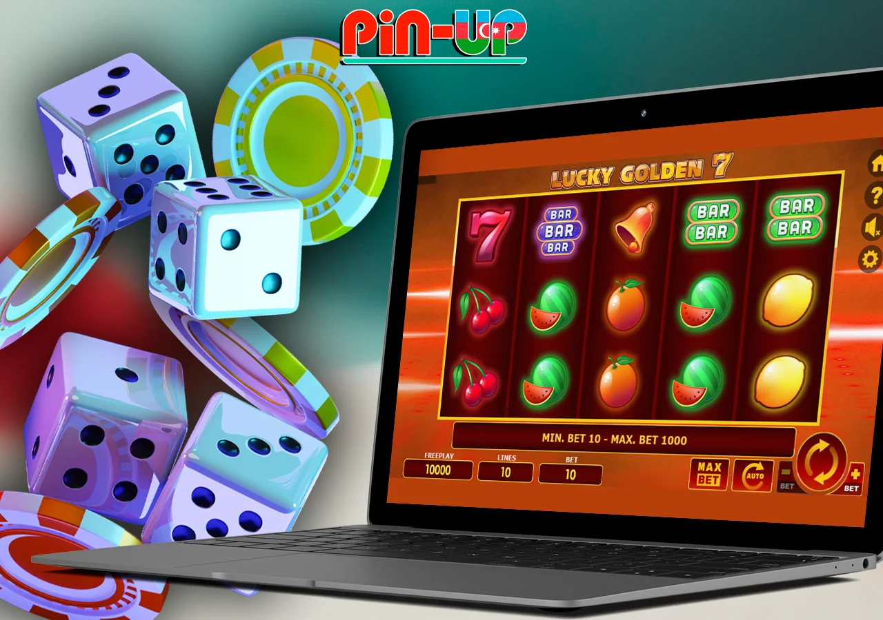 Lucky Golden 7 slotunun qızıl nömrəsi ilə Pin-Up-da böyük uduşlar əldə edin