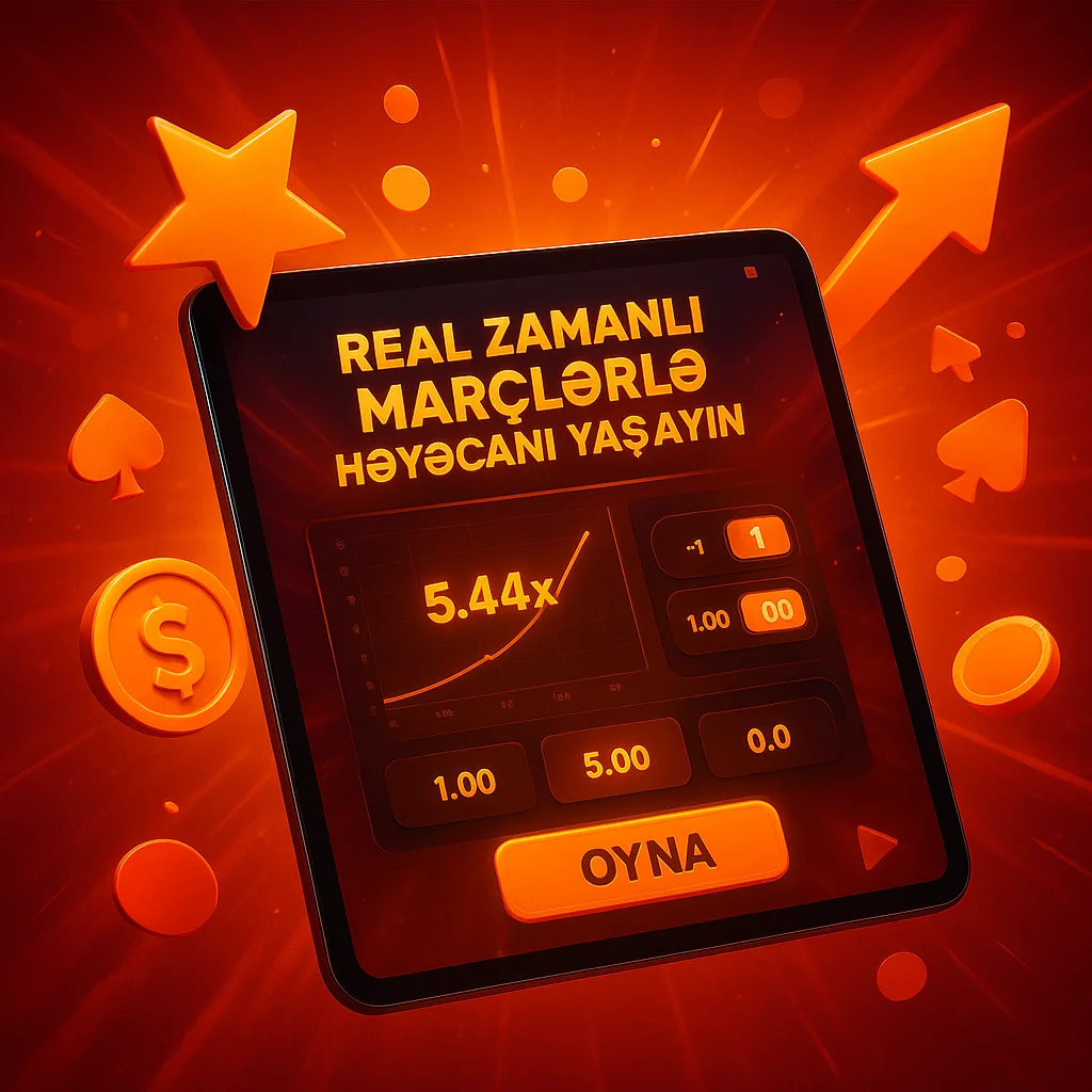 Real Zamanlı Mərclərlə Həyəcanı Yaşayın