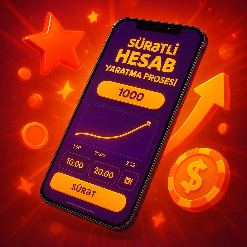 Sürətli Hesab Yaratma Prosesi